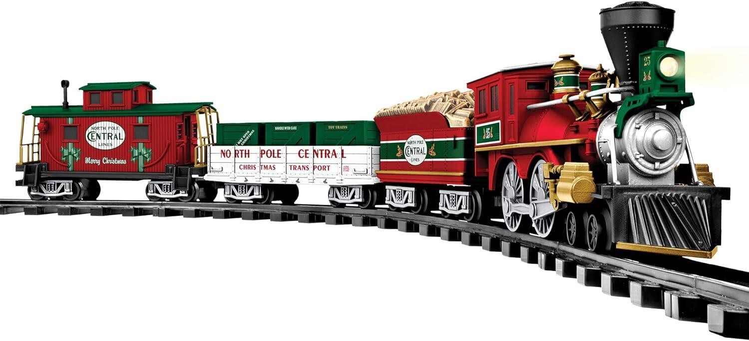 Lionel North Pole Central Train Set  50x73 in