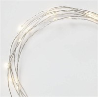 Room Essentials LED String Lights Silver Wire