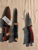 2 Vintage Knives,  U ited & Unmarked