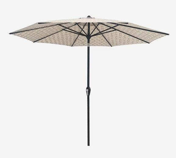 $90 Origin 21 9-ft Tan Diamond Auto-tilt Umbrella