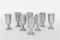 Vintage Duratale by Leonard Pewter Goblets