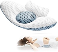 Idle Hippo Lumbar Support Pillow  Adjustable