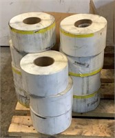 (Approx 15) Rolls Of Blank Labels