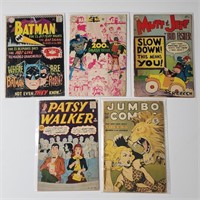 GOLDEN & SILVER AGE COMIC BOOKS - BATMAN, JUMBO