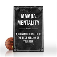 29"x39"Mamba Mentality, Kobe Bryant