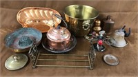Mostly copper & brass lot