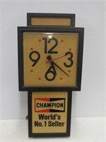 Champion Spark Plug Clock