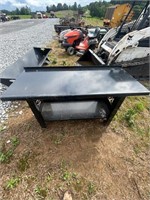 Unused 5 ft. KC Steel Work Bench