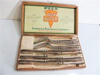 Keen Kutter knife and fork set