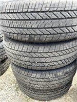 Set of 4 Bridgestone Alenza tires 225/65R17