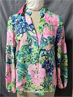 NEW w tags Lilly Pulitzer Silk Shea Tunic Top SM