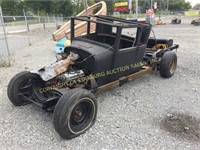 INCOMPLETE HOMEMADE RAT ROD -PARTS ONLY NOT TITLED