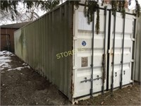 40' Sea Container w/ Doors on Each End