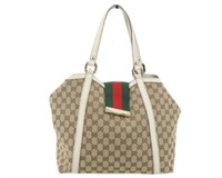 Gucci GG Canvas Sherry Tote Bag