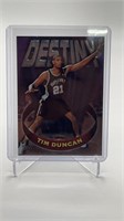 1997 TOPPS CHROME DESTINY #D8 TIM DUNCAN ROOKIE