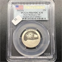 2013S PCGS PF69DC FT MCHENERY NP