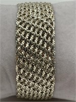 Fine Italian Sterling Silver Woven Bracelet