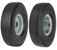 4.10/3.50-4 Tire and Wheel Flat Free by PANDEELS -