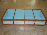 Counter top glass display case