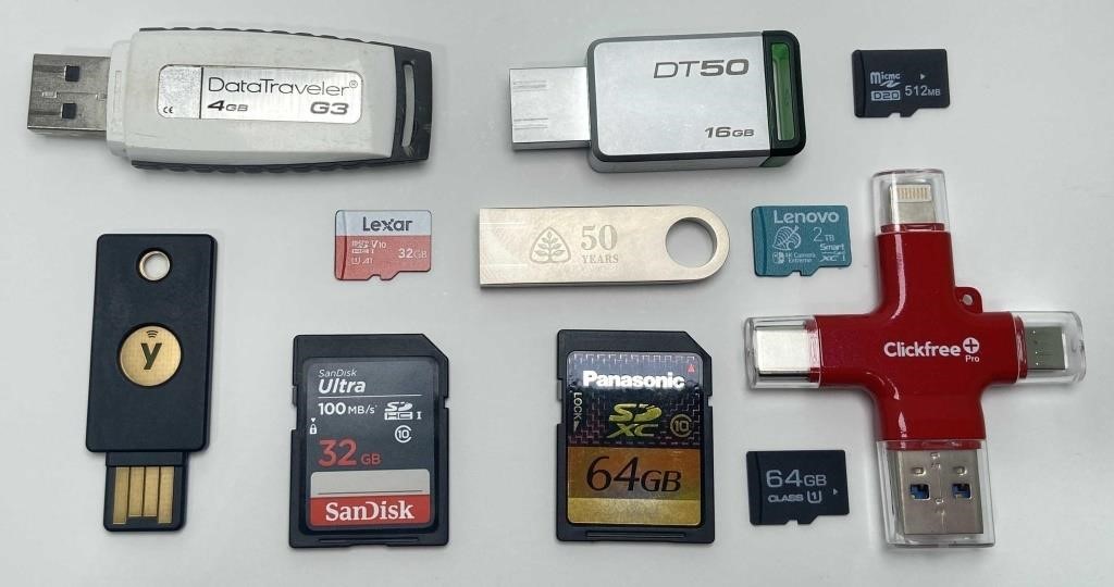 LOTOF MISC USB / MICRO SD CARDS