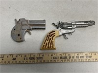 2 Vintage Toy Guns - 1 Hubley