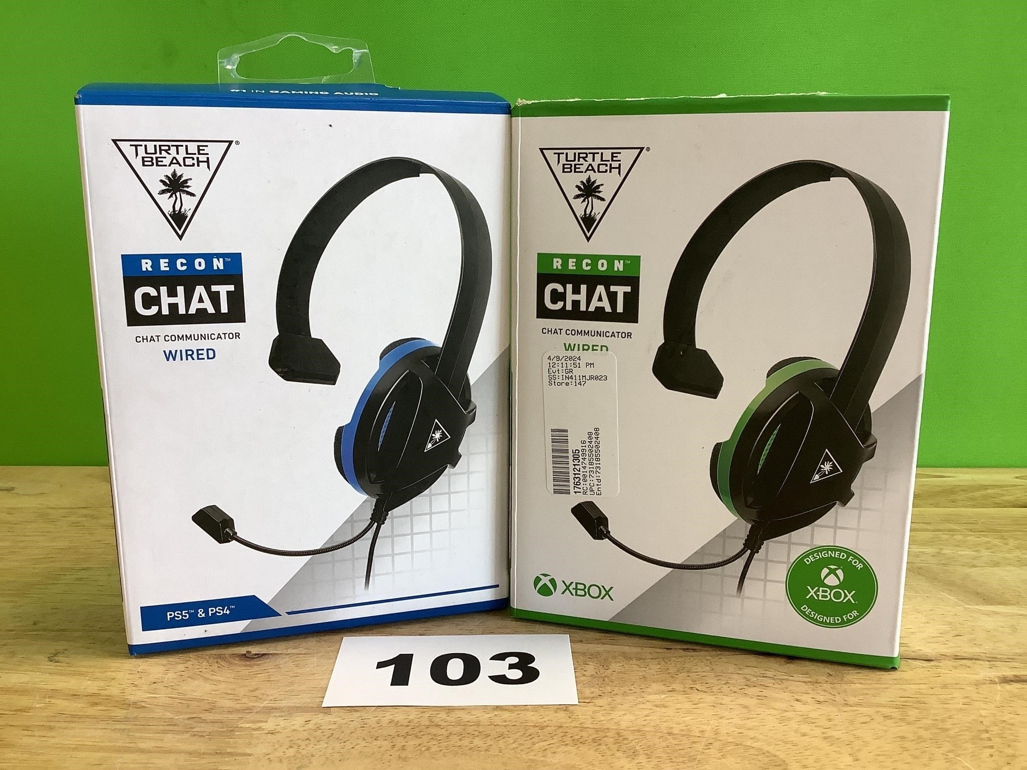 Turtle Beach Wired Chat Headset for PS & Xbox
