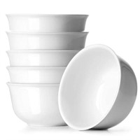 DOWAN White Cereal Bowls for Oatmeal, 20 Ounces