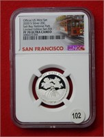 2020 S Salt Bay NP Silver Quarter NGC PF70 Ultra