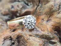 14K Gold & Diamond Engagement Ring