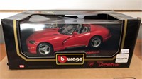 Burago 1/18 Scale Dodge Viper 1992