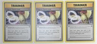3 Pokémon XY Evolutions Pidgeot Spirit Link Cards!