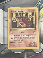 Pokemon Blaines Vulpix 66/13 1St Edition