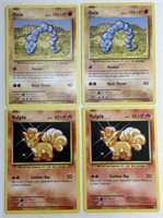 Pokémon TCG XY Evolutions 4 Card Lot!