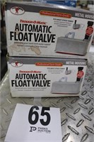 (2) Automatic Float Valves (Unopened) (Bldg 3)