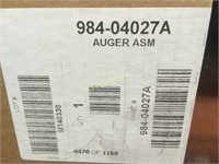 New Auger Assembly - #984-04027A