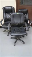 (3) Rolling Office Chairs