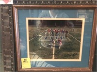 LITE BEER AUTOGRAPHED PHOTO IN FRAME,