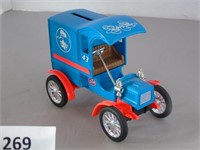 Cast Iron STP Delivery Car  -