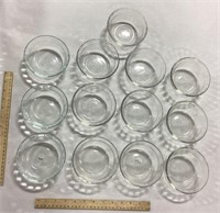13 Pyrex Glass Bowls