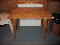 wooden table