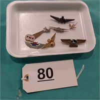 8 Airline Pins
