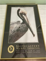 SE WILDLIFE EXPOSTION 1997 PELICAN PRINT