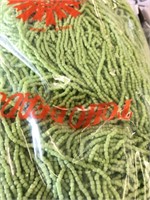 Toho 12/0 cut beads. Lime green. Five –half kilos