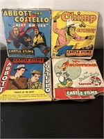Lot of 4 Vintage Castle Films Woody Elvis &