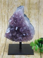 AMETHYST DISPLAY ROCK STONE LAPIDARY SPECIMEN