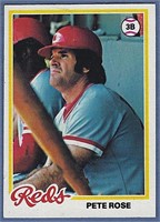 Nice 1978 Topps #20 Pete Rose Cincinnati Reds