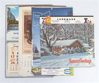 Vtg Calendars 1954-1967