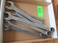 Snap-on (8) Wrenches 9/16" - 1 1/4"