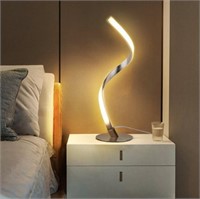 Spiral LED Table Lamp, Warm White Light A spiral-s