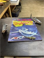 Shark book & toys